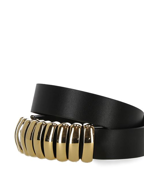 Bold belt gold Federica Tosi | FTI24CT04NERO-ORO